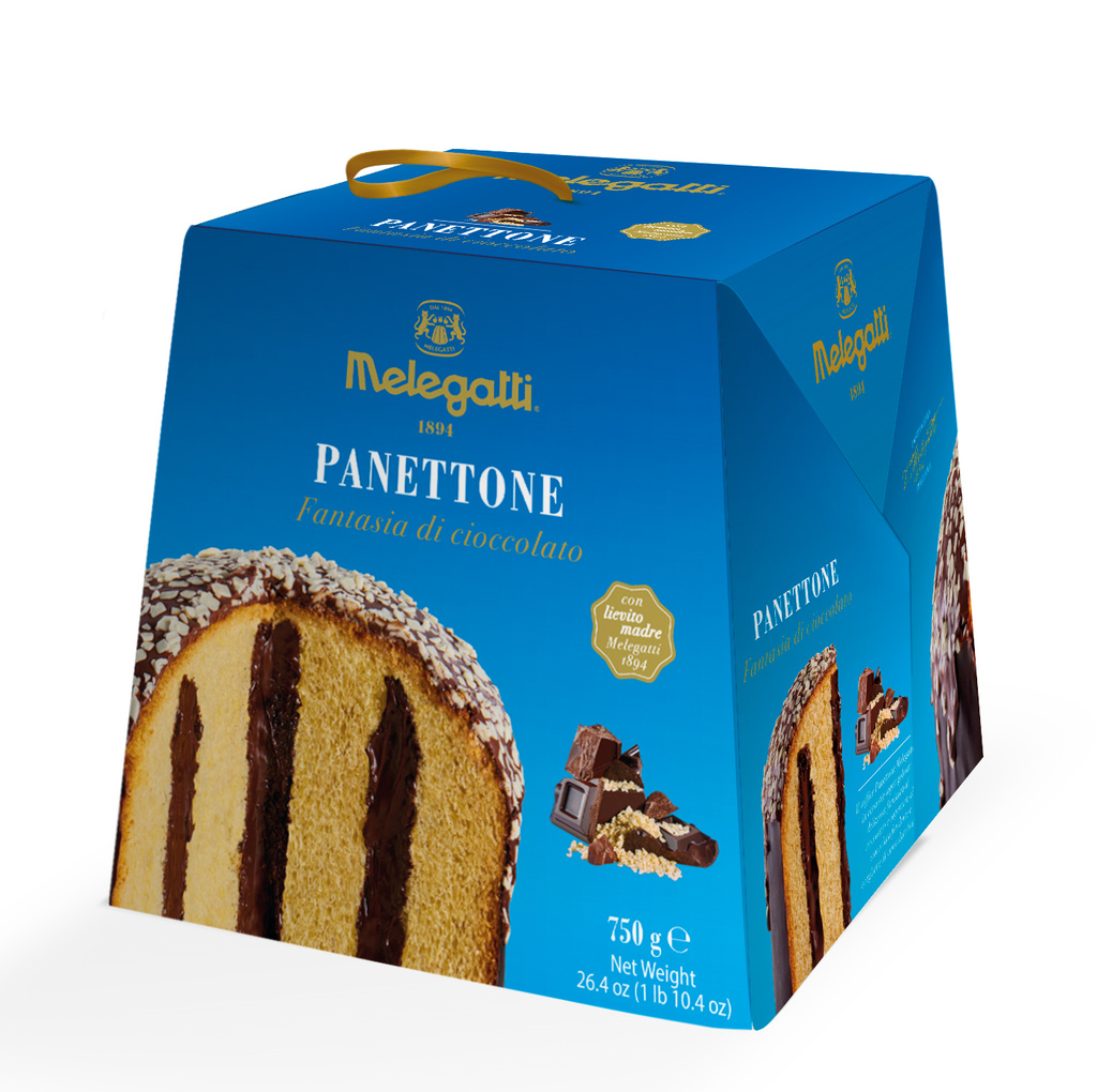 Panettone Fantasia s čokoládovou náplní Melegatti  750g